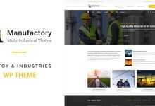 Photo of [Download-S2] Manufactory v1.0 - Multi-Industrial WordPress Theme