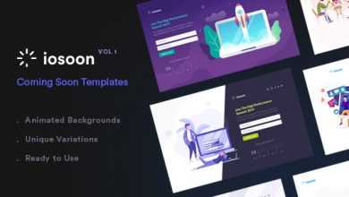 Photo of [Download-S2] Iosoon - Stunning Coming Soon Template - Vol1