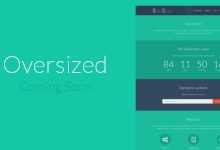 Photo of [Download-S2] Oversized - Themeforest Minimal Flat Coming Soon
