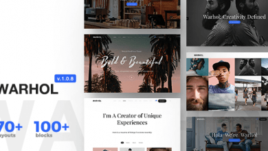 Photo of [Download-S2] Warhol v1.0.8 - Responsive Multipurpose Theme for Creatives