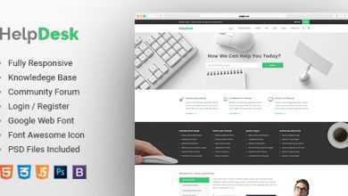 Photo of [Download-S2] Helpdesk | Knowledge Base | Wiki | FAQ HTML Template