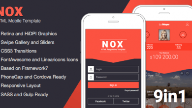 Photo of [Download-S2] NOX - Mobile Responsive Template