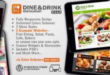 Photo of [Download-S2] Dine & Drink v1.1.3 - Restaurant WordPress Theme