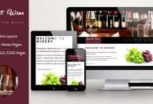 Photo of [Download-S2] Good Ol' Wine v1.4.5 - Wine and Winery Template