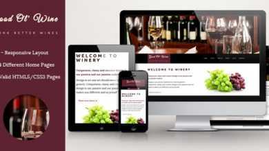 Photo of [Download-S2] Good Ol' Wine v1.5.4 - Wine and Winery Template