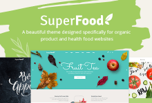 Photo of [Download-S2] Superfood v1.3.1 - A Vibrant Theme for Organic Food