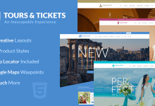 Photo of [Download-S2] Tours & Tickets - HTML Template