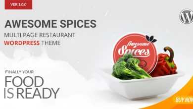 Photo of [Download-S2] Awesome Spice - Restaurant / Cafe WordPress Theme