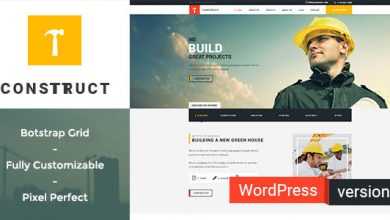 Photo of [Download-S2] Construct v1.3.2 - Construction, Building WordPress Theme