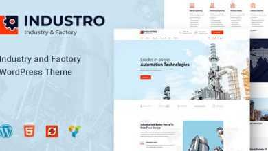 Photo of [Download-S2] Industro v1.0.3 - Industry & Factory WordPress Theme