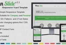 Photo of [Download-S2] Clean Slide Themeforest Responsive HTML Template / Vcard