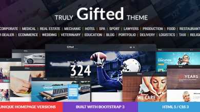 Photo of [Download-S2] Gifted - Multi-Purpose HTML5 Website Template