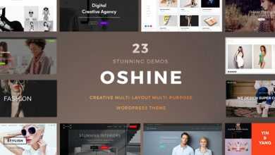Photo of [Download-S2] Oshine v4.6.1 - Creative Multi-Purpose WordPress Theme