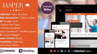 Photo of [Download-S2] Jasper v2.2.1 - Responsive Education and Shopping Theme