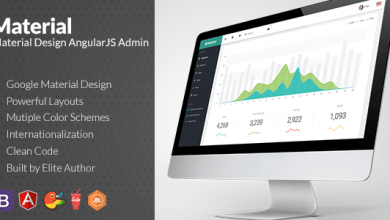 Photo of [Download-S2] Material Design Admin with AngularJS v1.3.3