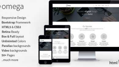 Photo of [Download-S2] Omega - Multi Purpose Bootstrap HTML Template