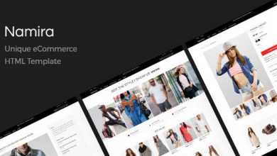 Photo of [Download-S2] Namira v1.0 - Unique eCommerce HTML Template