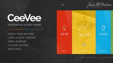 Photo of [Download-S2] CeeVee - Responsive CV Resume WordPress Theme