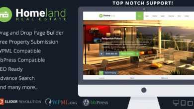 Photo of [Download-S2] Homeland v3.2.0 - Responsive Real Estate WordPress Theme