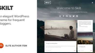 Photo of [Download-S2] Skilt - A WordPress theme for Frequent Bloggers