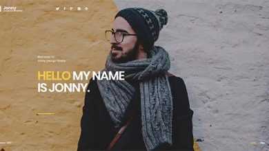 Photo of [Download-S2] Jonny - One Page HTML Template