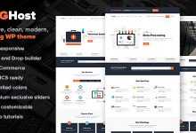 Photo of [Download-S2] NRGhost v1.7.5 - Flat Responsive Hosting Theme + WHMCS