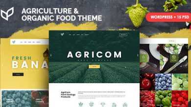 Photo of [Download-S2] Agricom v1.1.7 - Agriculture and Organic Food WordPress Theme Pack