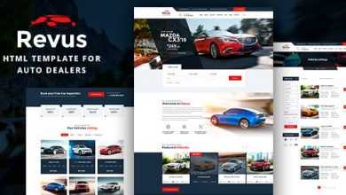 Photo of [Download-S2] Revus v1.0 - Autodealer HTML Template