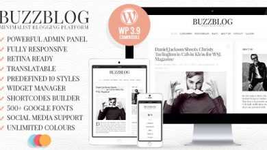 Photo of [Download-S2] BuzzBlog - Clean & Personal WordPress Blog Theme