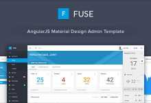 Photo of [Download-S2] Fuse v1.4.3 - AngularJS Material Design Admin Template