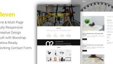 Photo of [Download-S2] Reven - Creative Agency One & Multi Page HTML Template