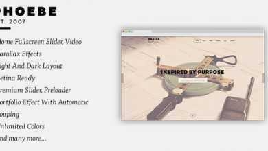 Photo of [Download-S2] Phoebe - Responsive HTML5 Template