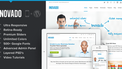 Photo of [Download-S2] Inovado - Retina Responsive Themeforest WP Theme
