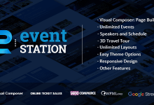 Photo of [Download-S2] Event Station v1.2.7 - Event & Conference WordPress Theme