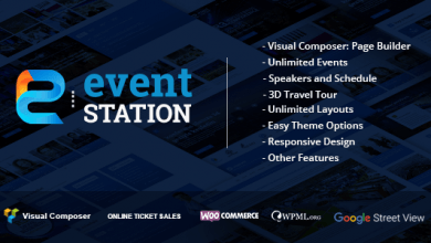 Photo of [Download-S2] Event Station v1.1.2 - Event & Conference WordPress Theme