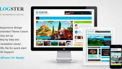 Photo of [Download-S2] Blogster - Themeforest Responsive Blog WordPress Theme