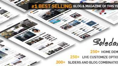 Photo of [Download-S2] Soledad v2.4.3 - Multi-Concept Blog/Magazine WP Theme