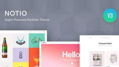 Photo of [Download-S2] Notio v3.2.6.2 - Deluxe Portfolio Theme