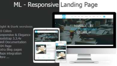 Photo of [Download-S2] ML - Responsive Landing Page