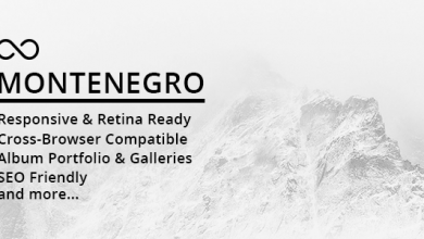 Photo of [Download-S2] Montenegro v1.0.1 - Minimal Photography WordPress Theme