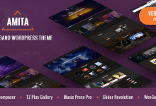 Photo of [Download-S2] AMITA v1.5.3 - Music Band WordPress Theme