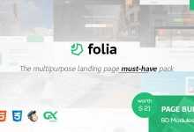 Photo of [Download-S2] Folia - Landing Pages Pack With Page Builder