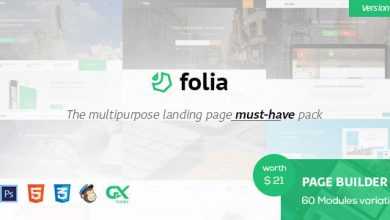 Photo of [Download-S2] Folia - Landing Pages Pack With Page Builder