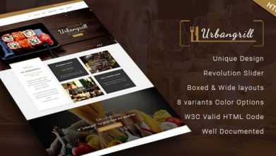Photo of [Download-S2] Urbanrgill - HTML5 Restaurant Template