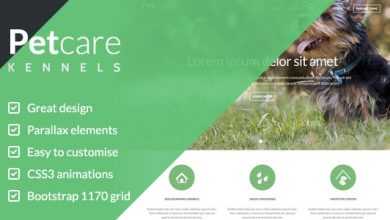 Photo of [Download-S2] Pet Care - Themeforest Dog Kennels HTML