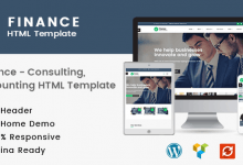 Photo of [Download-S2] Finance - Consulting, Accounting HTML Template