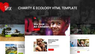Photo of [Download-S2] THX - Charity & Ecology HTML Template