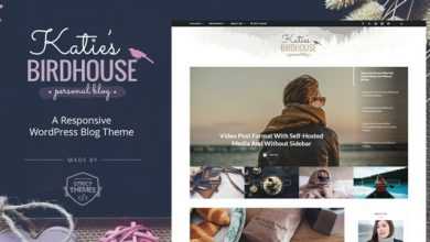 Photo of [Download-S2] BirdHouse - A Responsive WordPress Blog Theme