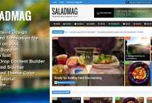 Photo of [Download-S2] SaladMag v1.7 - Responsive WordPress Magazine Theme