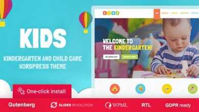 Photo of [Download-S2] Kids v1.1.5 - Day Care & Kindergarten WordPress Theme for Children